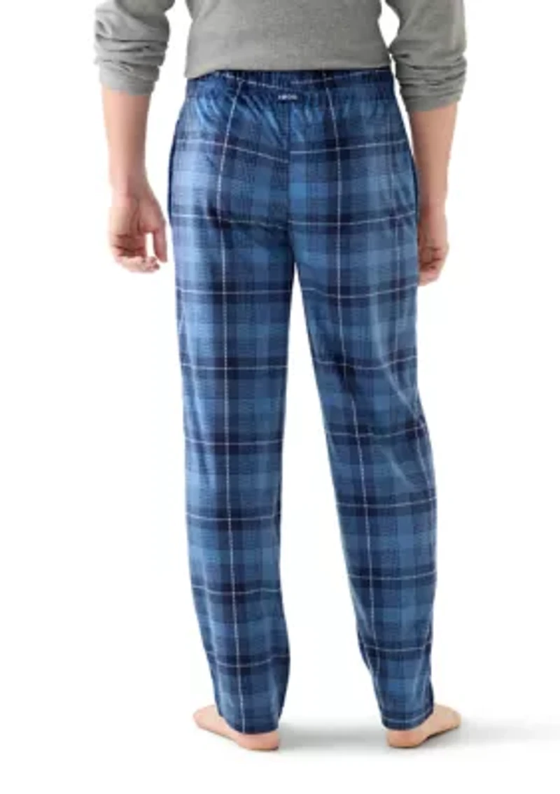 Sueded Fleece Printed Sleep Pants