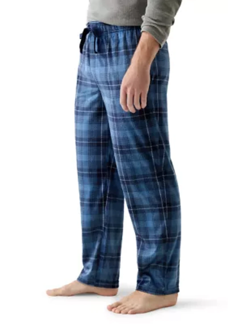 Sueded Fleece Printed Sleep Pants