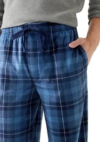 Sueded Fleece Printed Sleep Pants