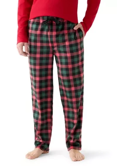 Sueded Fleece Pajama Pants