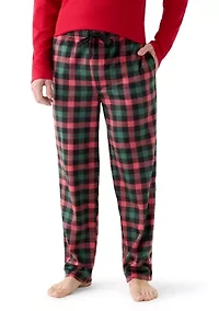 Sueded Fleece Pajama Pants