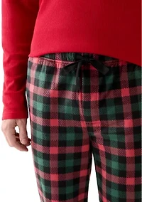 Sueded Fleece Pajama Pants
