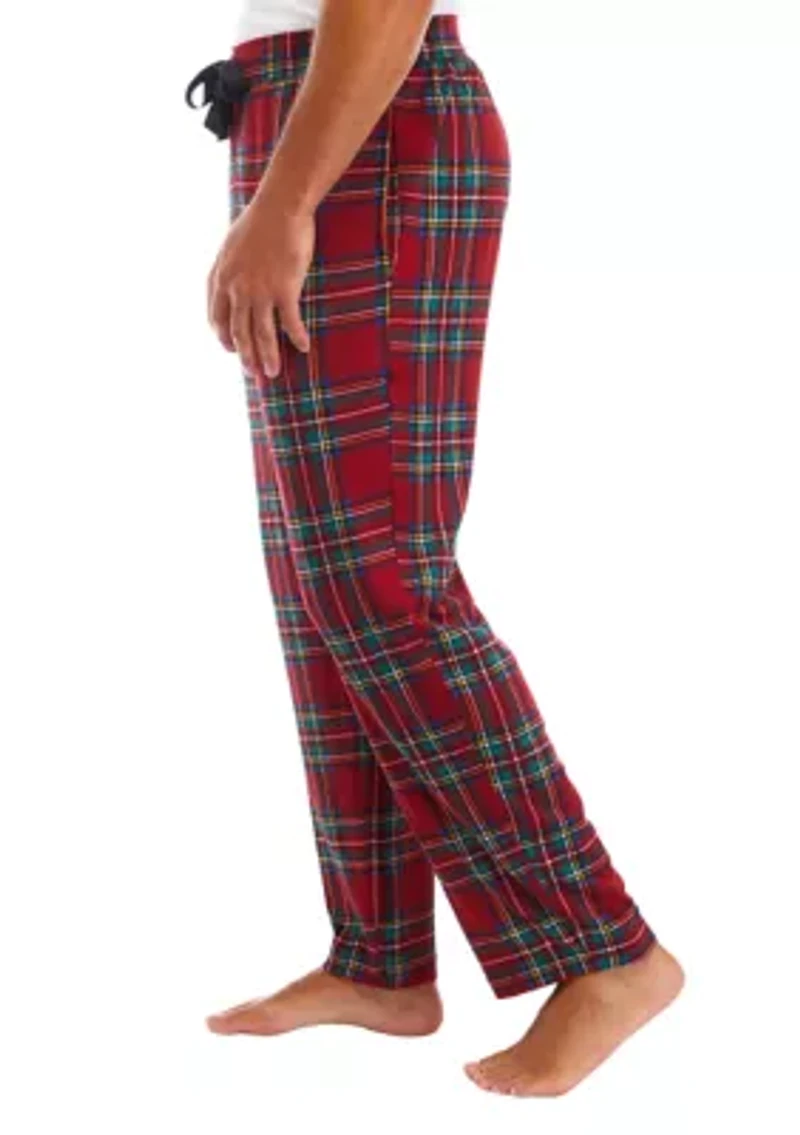 Sweater Knit Printed Pants