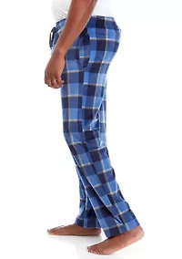 Big & Tall Plaid Fleece Pajama Pants