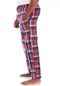 Big & Tall Plaid Fleece Pajama Pants