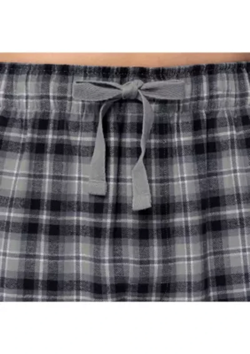 Big & Tall Plaid Pajama Set