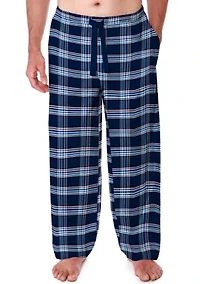 Big & Tall Rayon Printed Sleep Pants