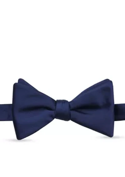 Satin Solid Bow Tie