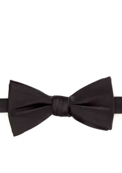 Falcon Satin Solid Bow Tie