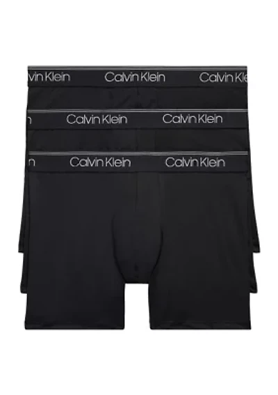 Microfiber Stretch 3-Pack Boxer Brief