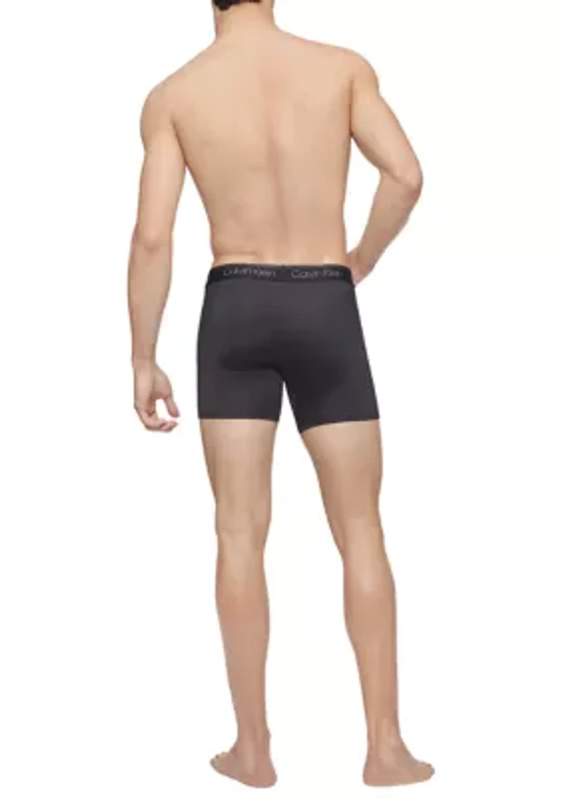 Microfiber Stretch 3-Pack Boxer Brief