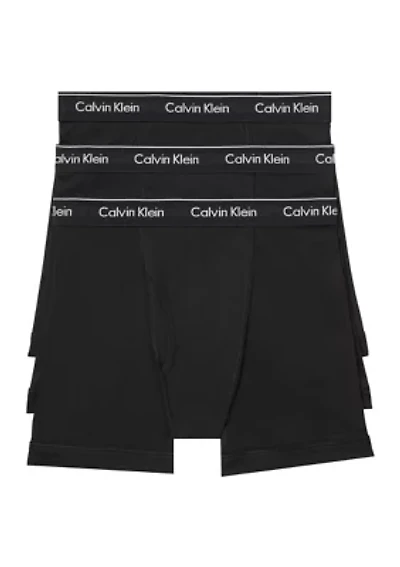 100% Cotton 3-Pack Boxer Brief