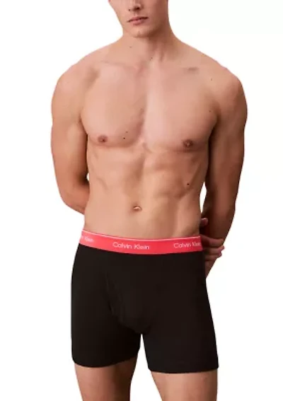 100% Cotton 3-Pack Boxer Brief