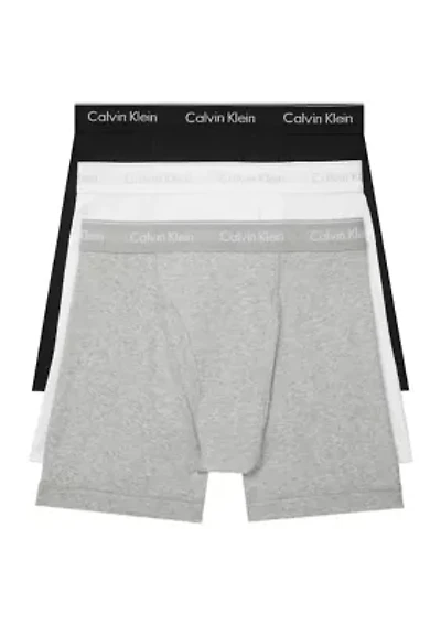 100% Cotton 3-Pack Boxer Brief