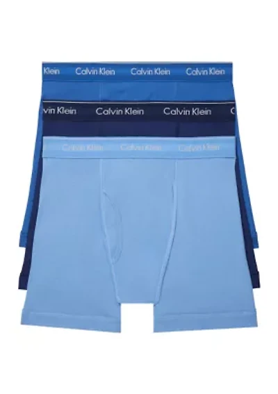 100% Cotton 3-Pack Boxer Brief