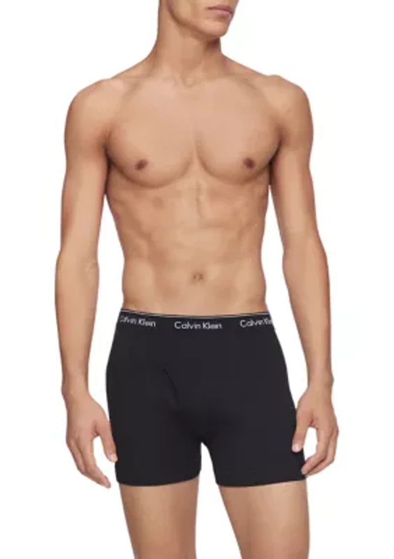 100% Cotton 3-Pack Boxer Brief
