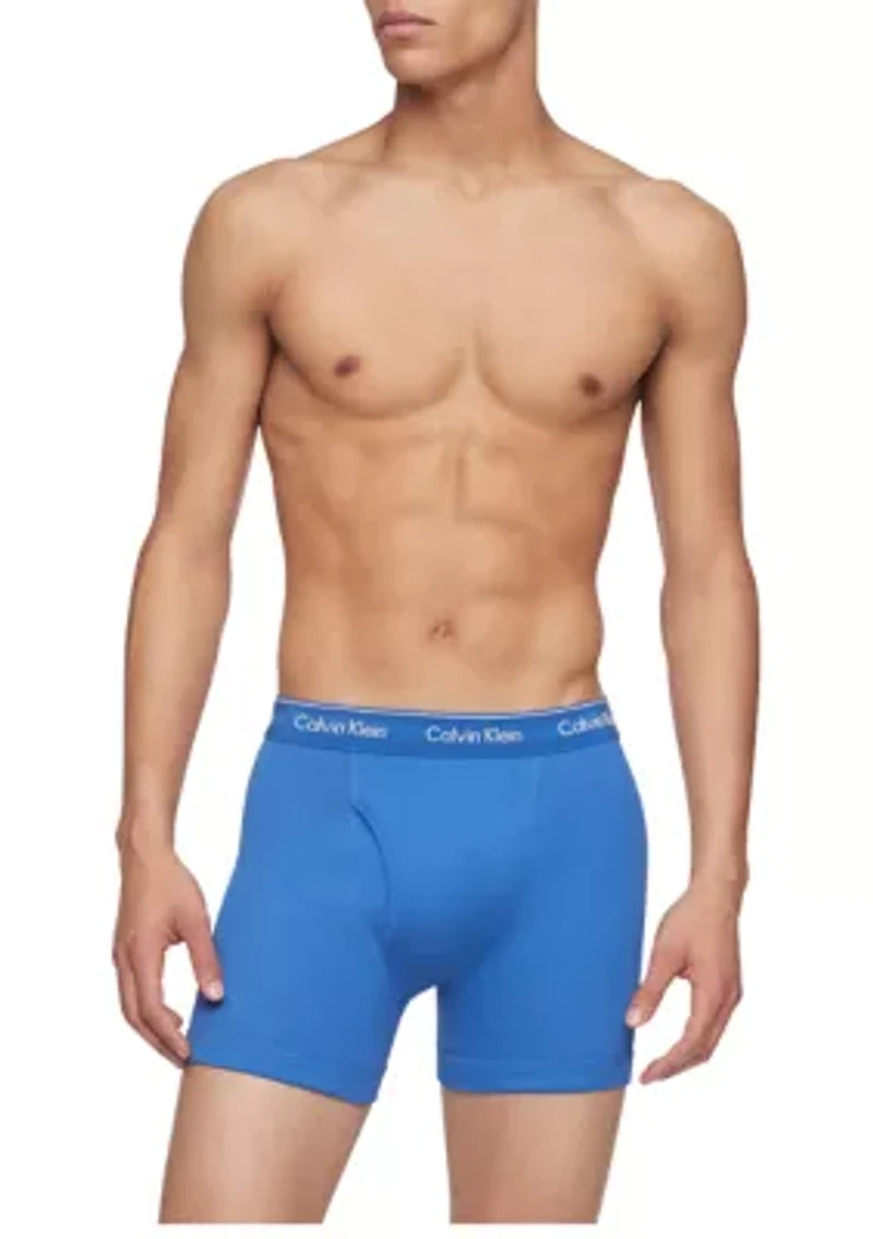 100% Cotton 3-Pack Boxer Brief