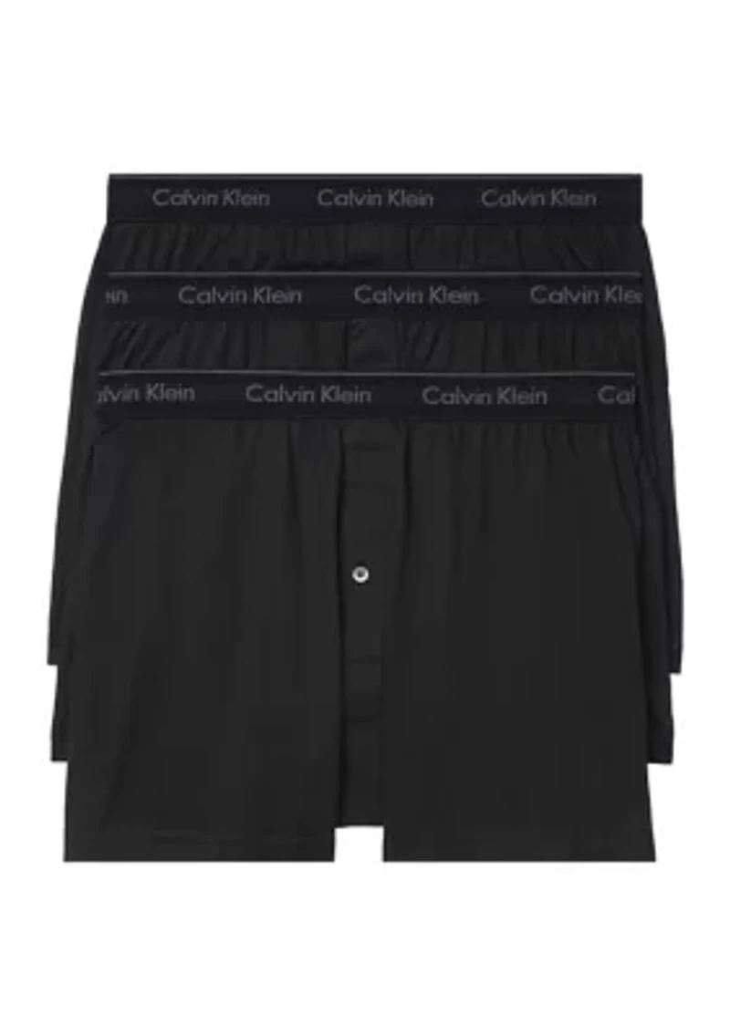 100% Cotton 3-Pack Boxer