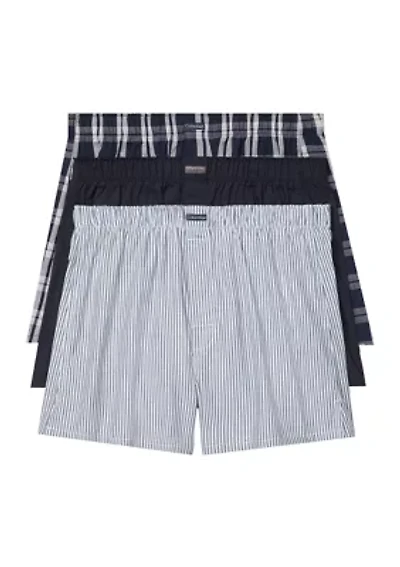 Woven Boxer Briefs - 3 Pack