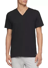 100% Cotton 3-Pack V-Neck T-Shirt