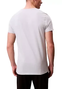 Short Sleeve Crew Neck Undershirt - 3 Pack