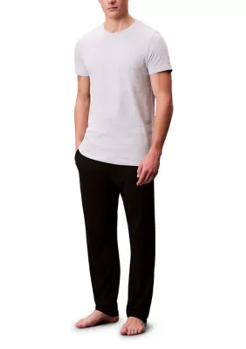 Short Sleeve Crew Neck Undershirt - 3 Pack