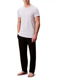 Short Sleeve Crew Neck Undershirt - 3 Pack