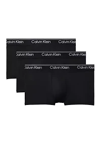 Microfiber Stretch 3-Pack Low Rise Trunks