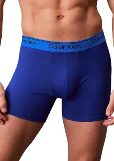 Microfiber Stretch 3-Pack Boxer Briefs
