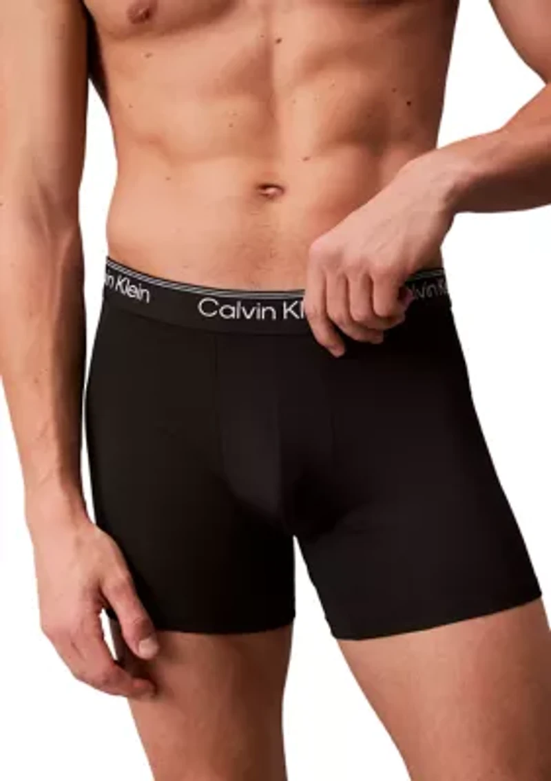 Microfiber Stretch 3-Pack Boxer Briefs