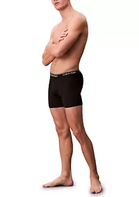 Microfiber Stretch 3-Pack Boxer Briefs