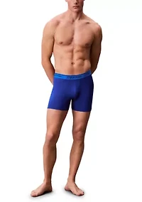 Microfiber Stretch 3-Pack Boxer Briefs