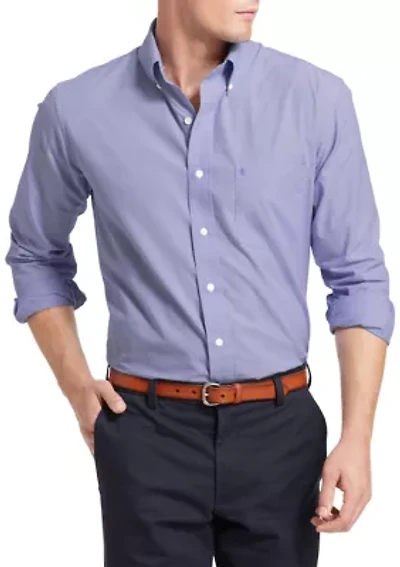 Big & Tall Advantage Performance Button-Up Shirt
