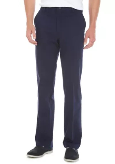 Performance Stretch Classic Fit Flat Front Pants