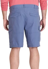Big & Tall 10.5 Inch Stretch Saltwater Cargo Shorts
