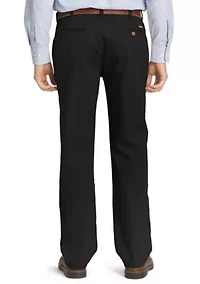 Big & Tall Straight Fit Flat Front Performance Stretch Pants