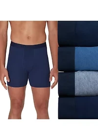 Tartan Plaid Boxer Briefs - 4 Pack