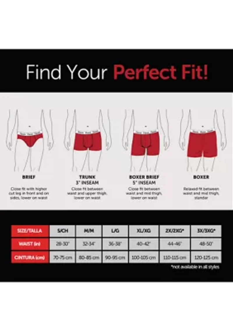 Tartan Plaid Boxer Briefs - 4 Pack