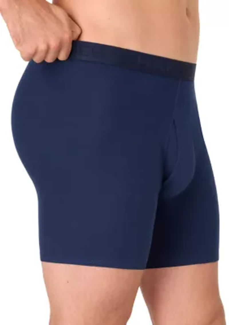 Men's Big Hanes® Ultimate 3-Pack ComfortSoft® Boxer Briefs Underwear