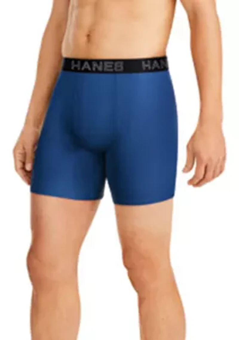 4-Pack of Assorted Boxer Briefs