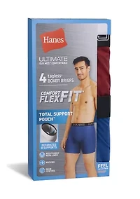 4-Pack of Assorted Boxer Briefs