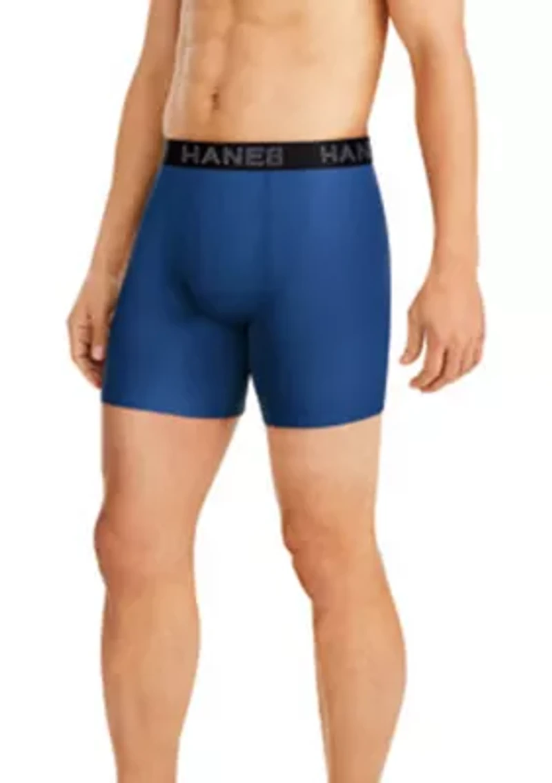 4-Pack of Assorted Boxer Briefs