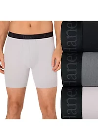 Men's Ultimate 3-Pack Comfort Flex Fit® Boxer Briefs Underwear with Total Support Pouch™