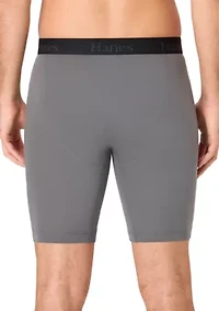 Men's Hanes® Ultimate 3-Pack Comfort Flex Fit® Long-Leg Boxer Briefs Underwear with Total Support Pouch™