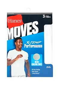 Performance Crew Neck Undershirt - 3 Pack