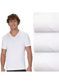 Men's Moves V-Neck X-Temp Performance Shirt Pack