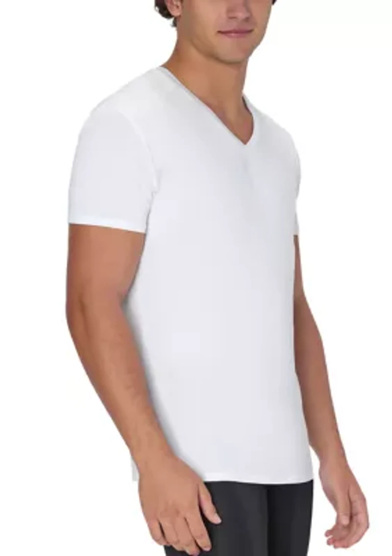 Men's Moves V-Neck X-Temp Performance Shirt Pack