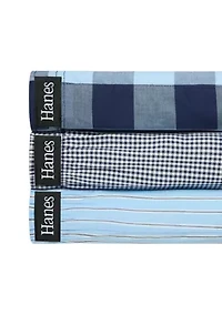 Ultimate Cotton Stretch Woven Boxers Pack