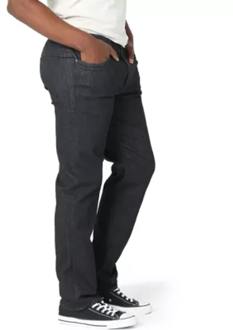 Black Regular Fit Jeans