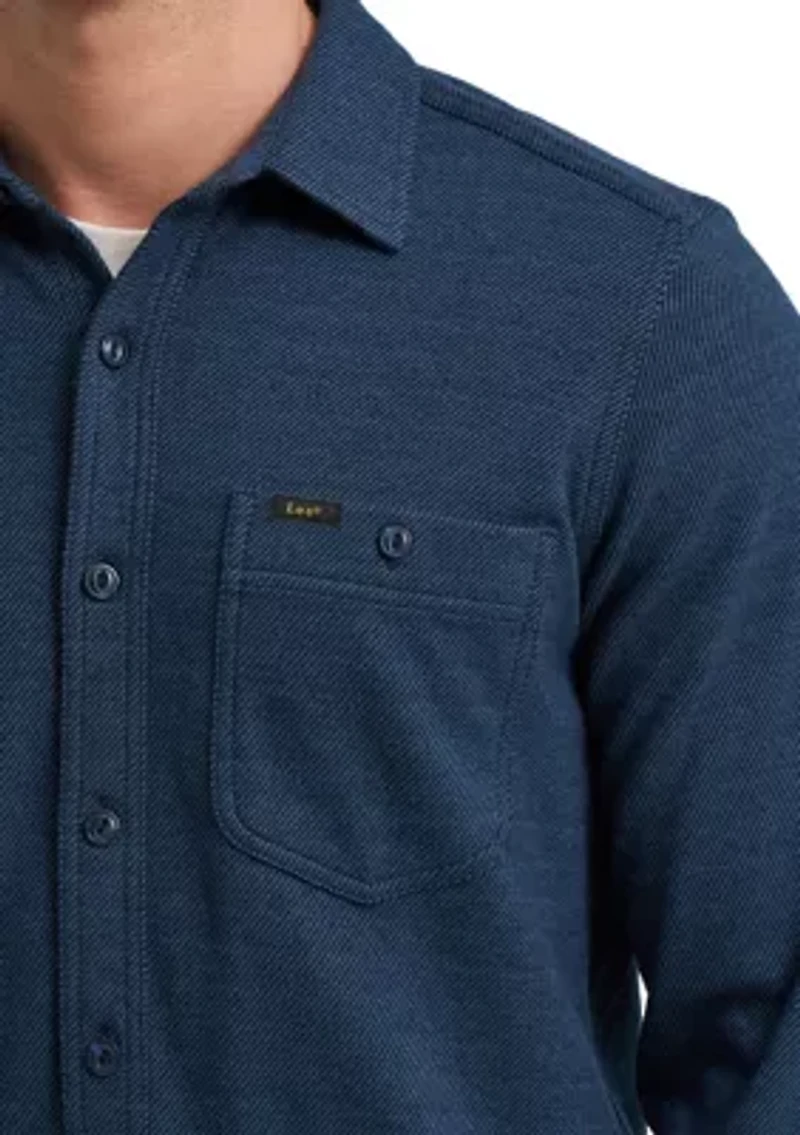 Brushed Knit Shop Shirt